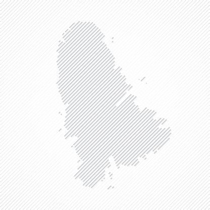 Raiatea Map Designed With Lines On White Background Stock Illustration - Download Image Now - iStock