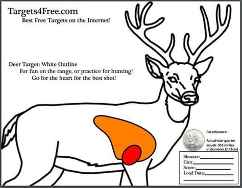 10 best Free Printable Hunting Targets images on Pinterest | Shooting targets, Free printable ...