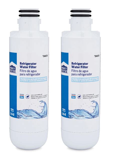 6-Month Twist-in Refrigerator Water Filter L-5-2 Fits LG LT1000P 2-Pack ...