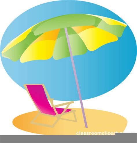 Beach Chair Umbrella Clipart | Free Images at Clker.com - vector clip ...