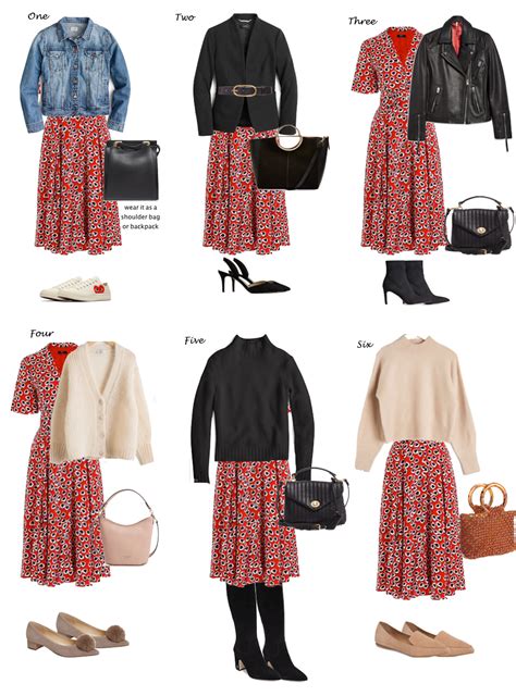 Multiple ways to wear a dress and sale style picks - Lilly Style | Fashion capsule wardrobe ...