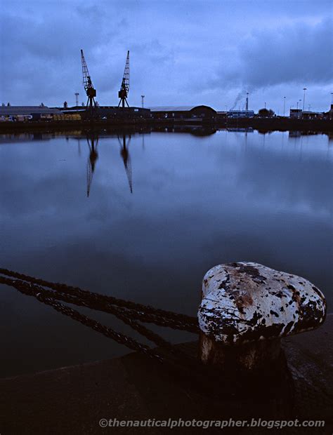 The Nautical Photographer: Chatham docks; one early Winter morning