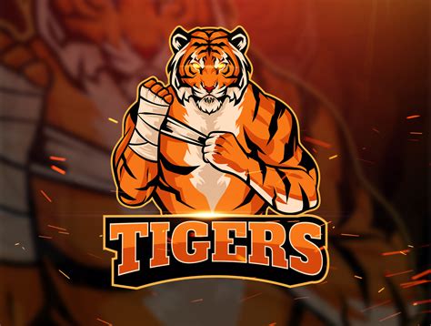 Tiger Mascot Logo