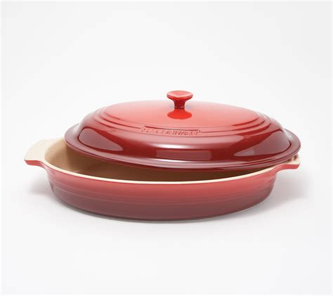 Le Creuset 3.4-qt Covered Oval Casserole Dish - QVC.com