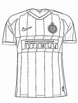 FC Internazionale Milano Soccer Jersey Coloring Page  Funny Pages sketch template