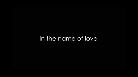 Martin Garrix & Bebe Rexha - In The Name Of Love (Lyrics) HQ - YouTube