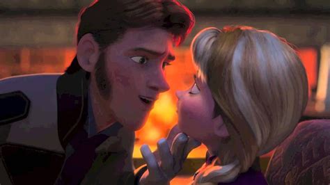 Hans And Anna Frozen Kiss