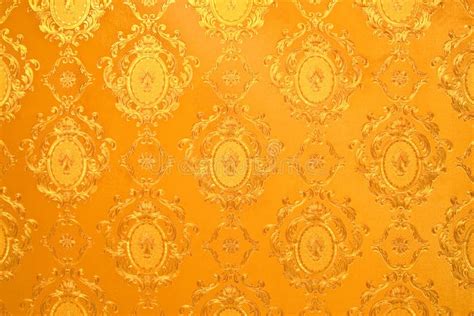 Old gold wallpaper stock image. Image of ornament, graphic - 18999235