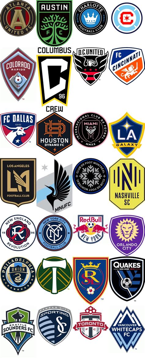 Here are logos of every 2022 mls teams : r/logodesign