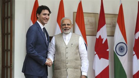 Modi hugs Trudeau, amid Indo-Canada invitation embarrassment | CTV News