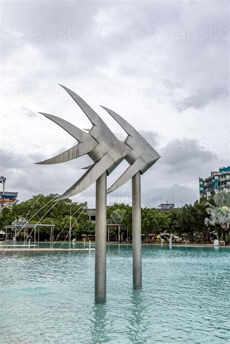 Image of Lagoon Pool Cairns - Austockphoto