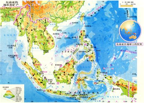 东南亚地图（要清晰）_百度知道