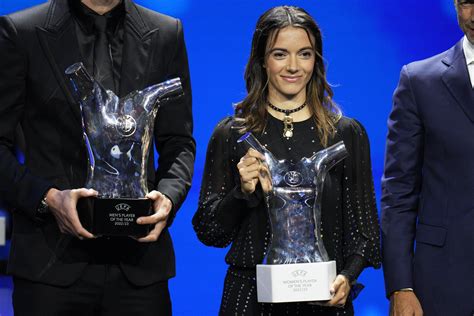 Spain’s Bonmatí wins UEFA best women’s player award and stands up for teammate amid Rubiales ...