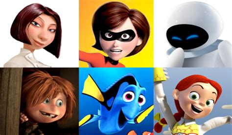 Pixar Movie Characters