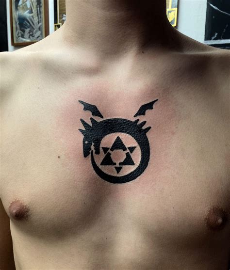 Wanted to share my new Homunculus Tattoo : FullmetalAlchemist