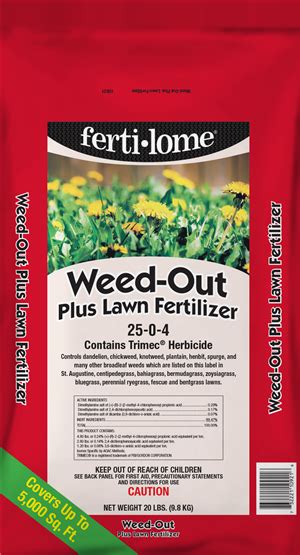 Fertilome Weed-Out Plus Lawn Fertilizer 20lbs - Wingard's Market