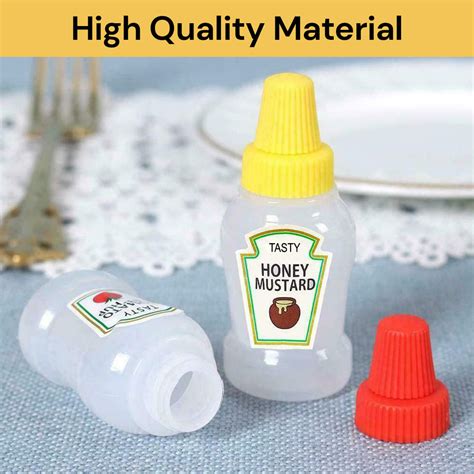 2pcs Mini Sauce Squeeze Bottles – ezonedeal