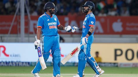 Virat Kohli, Rohit Sharma set to surpass Rohit-Shikhar in huge ...