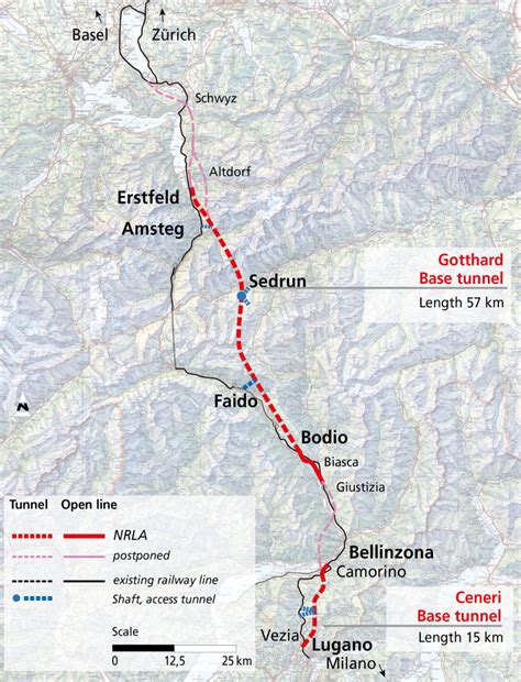 énergie Russie Faisabilité gotthard base tunnel map porter secours coup ...