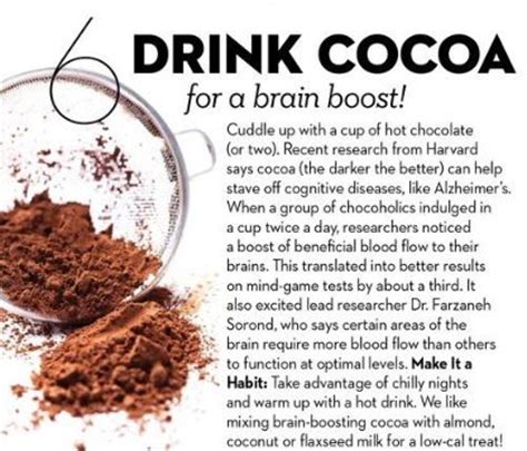 Health benefits of hot cocoa | Power foods, Hot cocoa mix recipe, Antioxidants