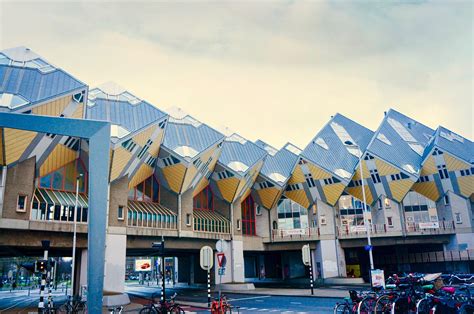 Cube Houses in Rotterdam (Holland) are unusual and amazing! | Rotterdam, Amsterdam hotel, Holland