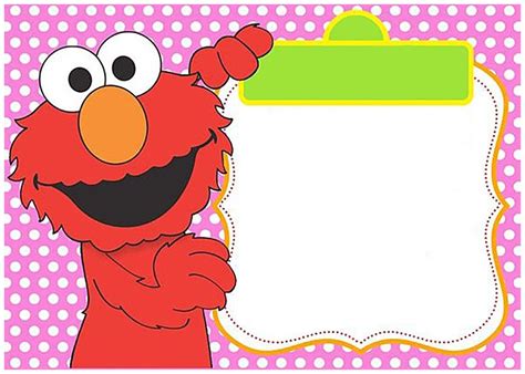 Elmo 1St Birthday Invitations Printable Free - Printable Word Searches