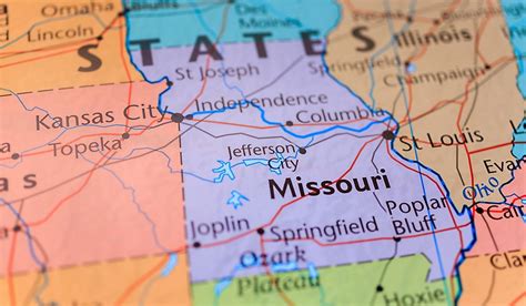 Which States Border Missouri? - WorldAtlas.com