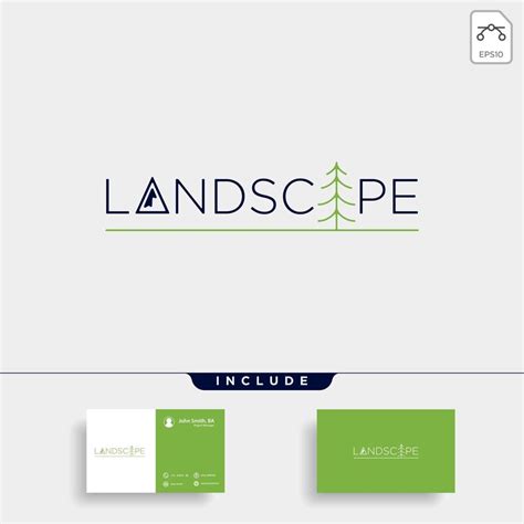 Forest Logo Vector line design landscape symbol 2472630 Vector Art at Vecteezy