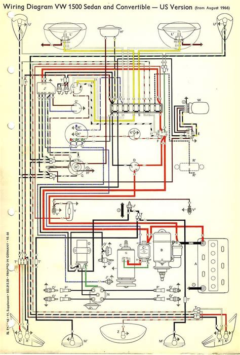 Vw Engine Wiring Diagram | Vw beetles, Diagram, Electrical diagram