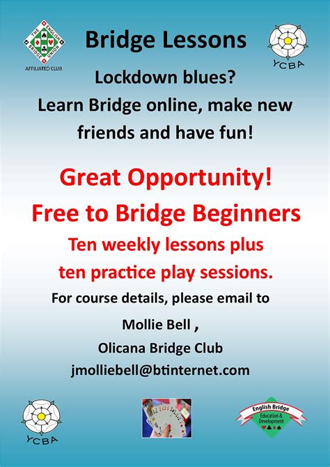 Free online Bridge lessons for beginners