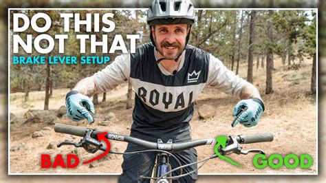 Easiest Fix to Ride Better - Bike Brake Lever Position For Beginners ...