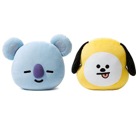 FUSKED Koya Chimmy Plush Pillow, Animal Stuffed Toys Throw Pillow ...