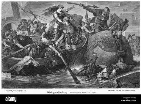 Viking Raid Stock Photo, Royalty Free Image: 56766546 - Alamy