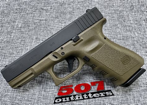 Glock 19 Gen3 OD Green 9mm – 507 Outfitters