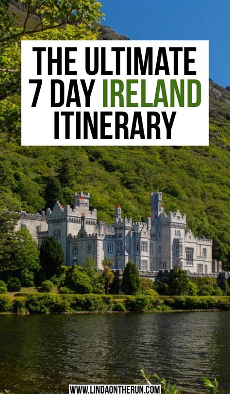 The Ultimate 7 Day Ireland Itinerary | Ireland itinerary, Ireland road ...