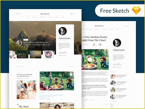 Sketch Website Template Free Of Free Website Sketch Template Blogly | Heritagechristiancollege