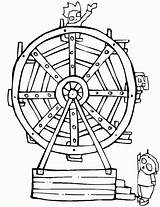 Printable Ferris Wheel Coloring Page  Free Pages sketch template