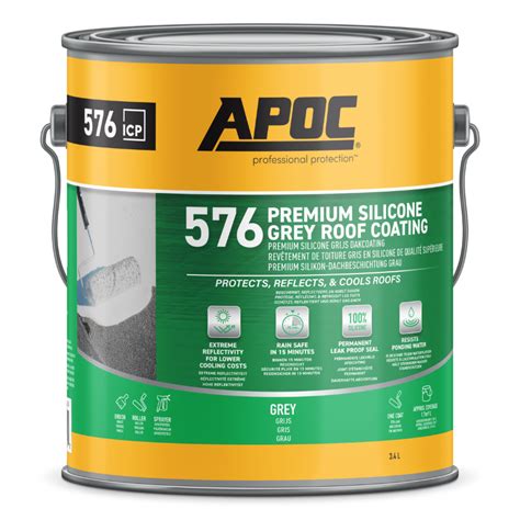 APOC 576 Premium Silicone Roof Coating | Rawlins Paints | Rawlins Paints