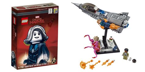 LEGO Captain Marvel SDCC set includes two new minifigures - 9to5Toys