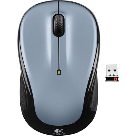 Logitech Wireless Mouse M325 (Light Silver) 910-002332 B&H Photo