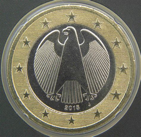 Deutschland 1 Euro Münze 2015 J - euro-muenzen.tv - Der Online ...