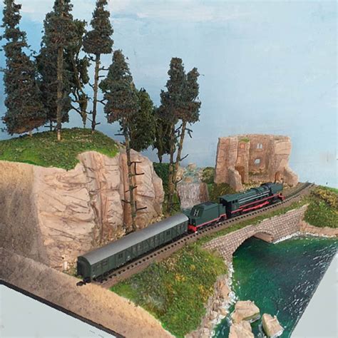 Model Train Layout Diorama in N Scale 1/160 - Etsy