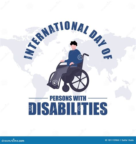 International Day of Persons with Disabilities Design Vector. Stock ...