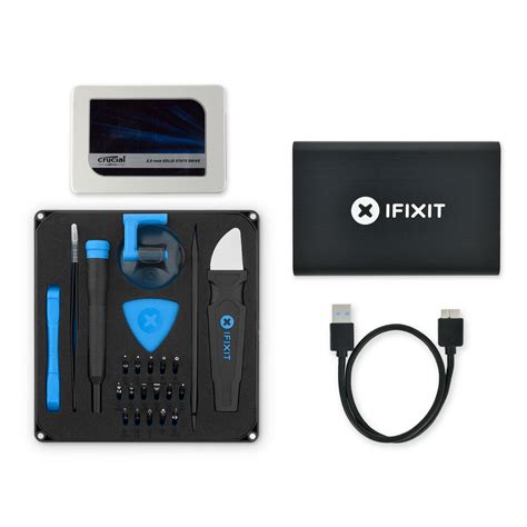 Crucial MX500 250 GB SSD—Your complete iFixit Fix Kit: a Crucial SSD, iFixit Tools ...