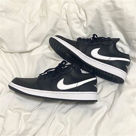 Nike Air Jordan 1 Low Black White Womens on Carousell