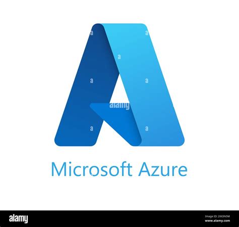 Microsoft Azure logo Stock Photo - Alamy