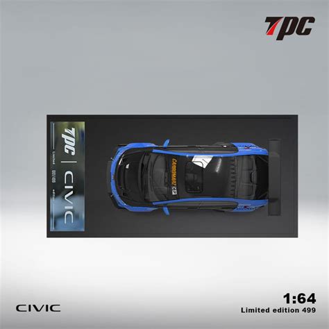 [Pre-order] TPC Honda Civic FD2 Modified Blue – Far-Out Wizard's House ...