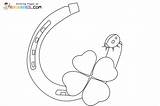 Coloriage Porte Bonheur à Imprimer sketch template