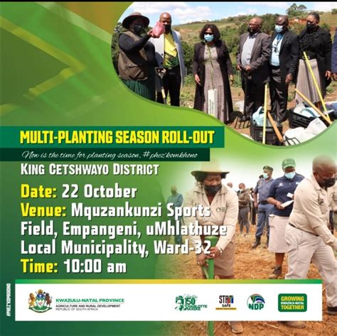 KZN Agriculture & Rural Development - Multi-planting Season Roll-out in King Cetshwayo District