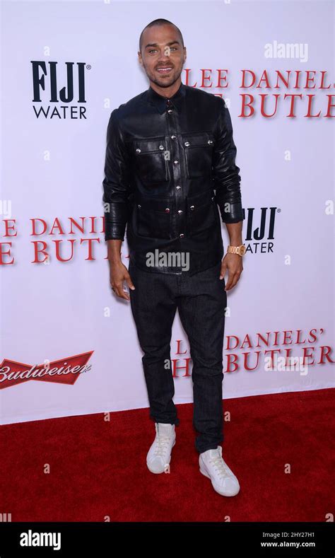 Jesse Williams attending the premiere of 'The Butler' Stock Photo - Alamy